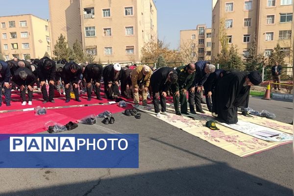 اقامه نماز باران در پردیس