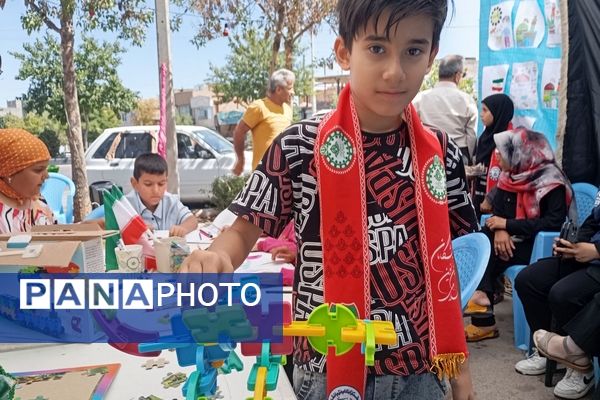 برپایی موکب سازمان دانش‌آموزی شهرستان فاروج