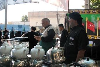 مردم پیشوا در مسیر رضوی؛ حضور گسترده و خدمت‌رسانی معنوی