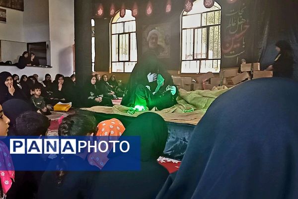 برگزاری مراسم شهادت دردانه حضرت اباعبدالله الحسین در شهرستان فیروزکوه
