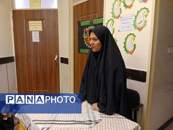 مراسم سوگواری شهادت بانوی دوعالم در دبیرستان مادرمهربان خلیل آباد