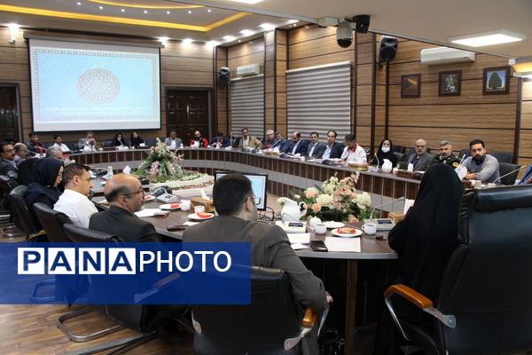 نشست مانور زلزله در فرمانداری یزد