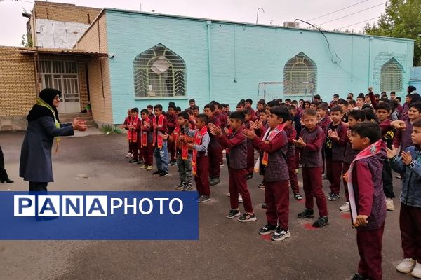 کارناوال شادی در دبستان دوره اول شهید فهمیده آشخانه