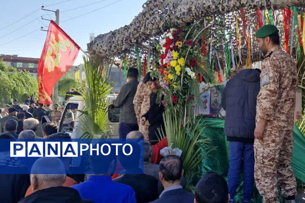 پرواز تا بی نهایت، فرزند پیشوا مدافع امنیت مرزهای ایران