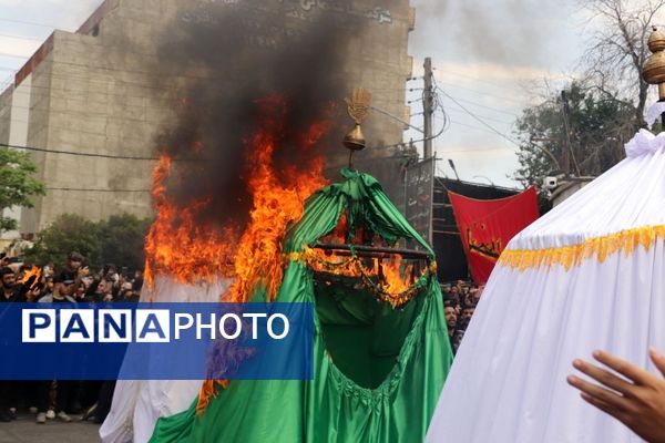 سنت قدیمی شبیه‌خوانی و خیمه‌سوزی در تبریز