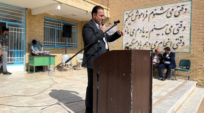 گرامیداشت هفته بهداشت روان در هنرستان شهید مصطفی خمینی خاتم