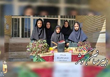 جشن زیبای امام حسن عسکری (ع) در مدرسه کوثر شهرنوراباد روستای برخوردار برگزار شد
