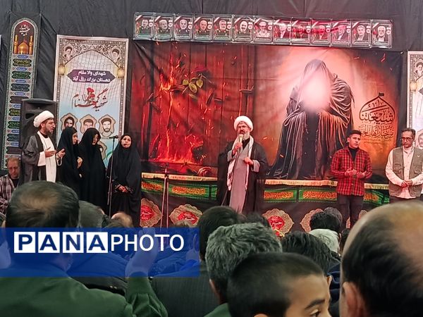 مراسم عزاداری شام شهادت حضرت زهرا (س) در کاشمر
