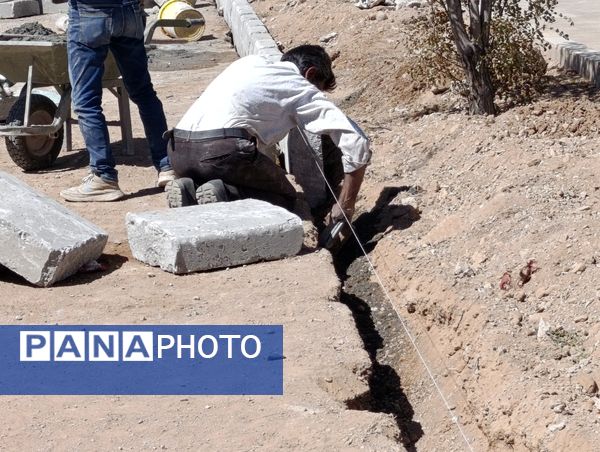 بازسازی فضای باز آموزشگاه شیخ فضل‌الله نوری 