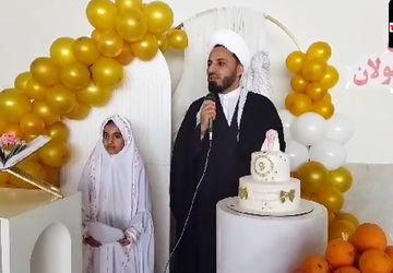 جشن تکلیف ۷۰ دانش‌آموز در شهرستان معمولان