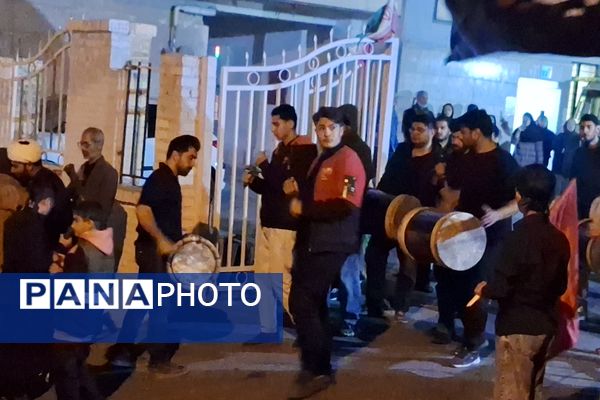 مراسم عزاداری حضرت زهرا (س) در محله ریاستی شیراز