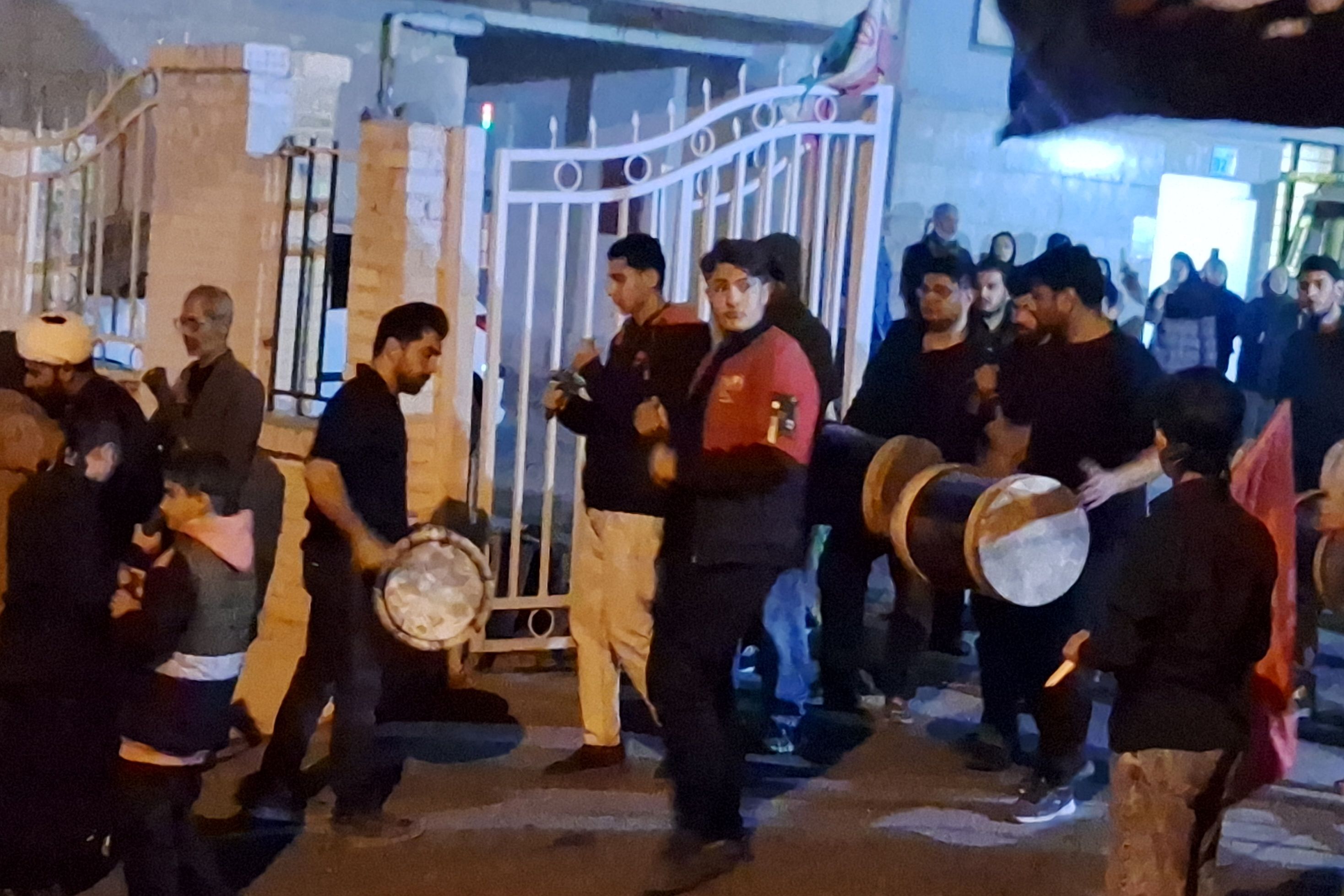 مراسم عزاداری حضرت زهرا (س) در محله ریاستی شیراز