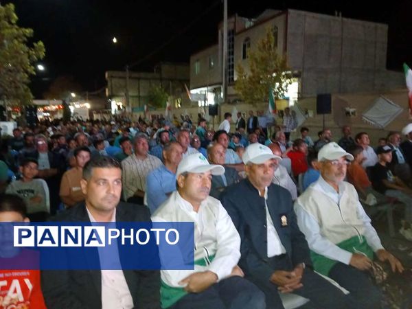 گرامیداشت ۲۲ شهید محله فردوسی خلیل‌آباد