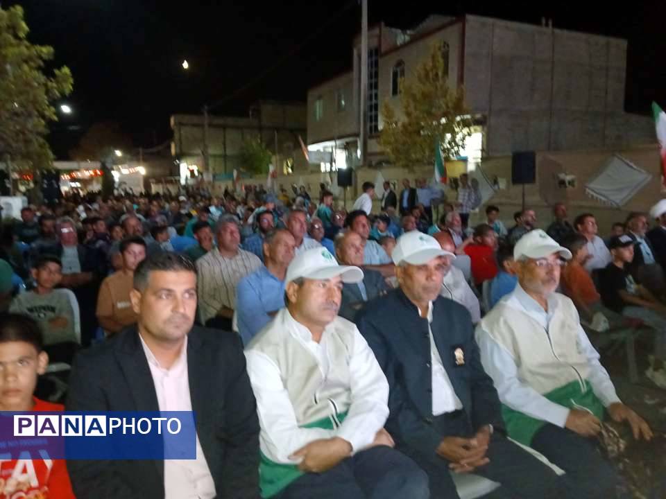 گرامیداشت ۲۲ شهید محله فردوسی خلیل‌آباد