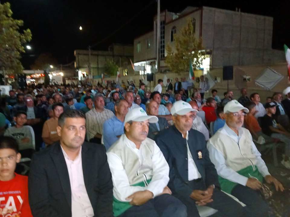 گرامیداشت ۲۲ شهید محله فردوسی خلیل‌آباد