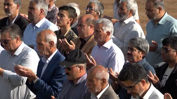 اقامه نماز عید سعید فطر در بهاباد