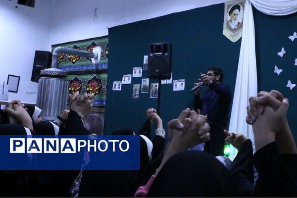 شبِ خلوتِ دل‌ها، آغاز اعتکاف دانش‌آموزی صفادشت در مسجد اباصالح الهمدی