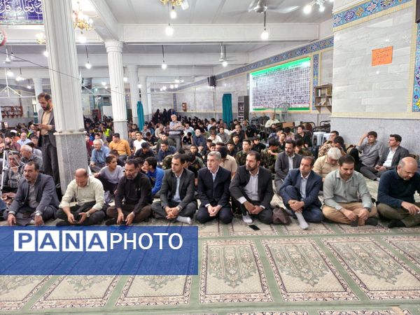 مراسم باشکوه یادواره شهدای شهرستان اسدآباد