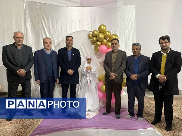 جشن تکلیف دانش آموزان دختر در حرم حضرت زینب (س)