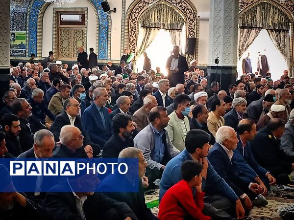 نماز عبادی سیاسی جمعه در زیارتگاه مدرس(ره)