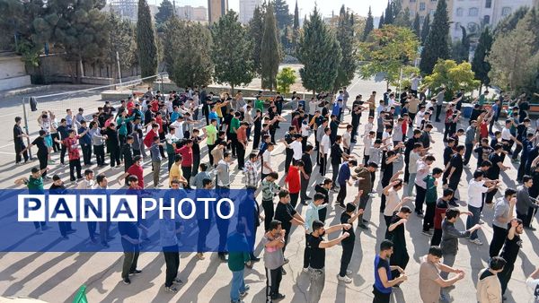 برگزاری مسابقات ورزشی دبیرستان معلم ساوجبلاغ در هفته تربیت‌بدنی