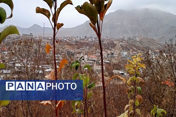 چهره شفاف و دل انگیز شهربارنیشابور با بارش  باران پاییزی  