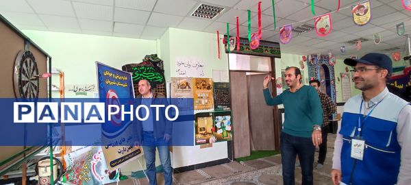 برگزاری مسابقه دارت ویژه دبیران دبیرستان شاهد ۴ شیروان