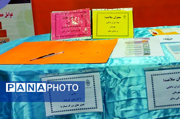 افتتاحیه طرح سفیران سلامت در مدارس شهرستان فیروزه