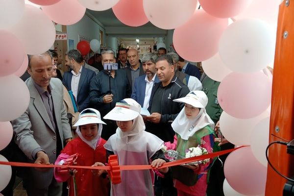 افتتاح همزمان پروژه های ملی ورزشی میدان همدلی کشور از شهرستان آباده استان فارس