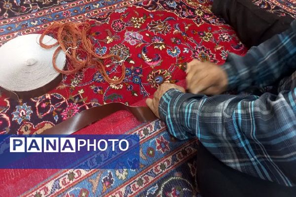 بازدید از بازار قدیمی فرش مشهد به‌مناسبت روز ملی فرش