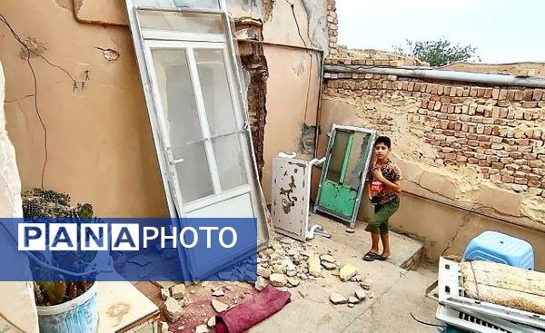 مغان روستایی  زلزله زده و غریب  بدون خبرنگار در کاشمر