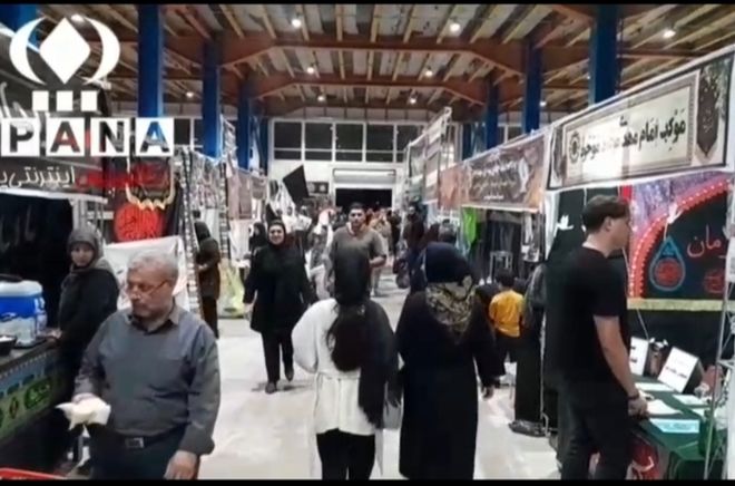 بازدید شبانه از موکب‌های شهر ایلام 