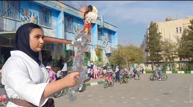 برگزاری المپیاد ورزشی در دبستان نیایش