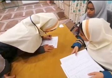 انتخابات همیار مشاور در دبستان خاندان سلمان شهرستان زارچ