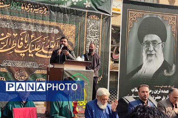 عزاداری حضرت زهرا(س) با شعار «یا زهرا؛ رمز پیروزی» در شهرقدس