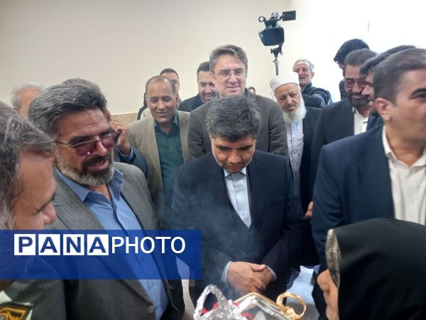 افتتاحیه مدرسه شش کلاسه زنده یاد محمد یاسر نیکنام در رضویه 
