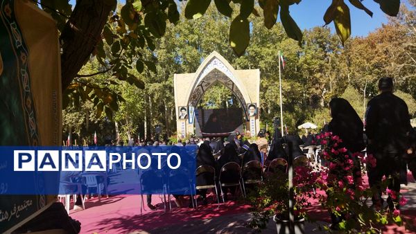 آیین افتتاحیه یادمان شهید دانش آموز اردوگاه باغرود نیشابور