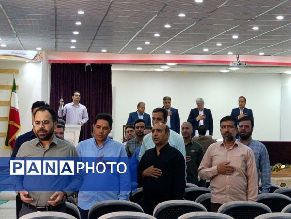 جلسه مدیران مدارس در شهرستان خلیل آباد 