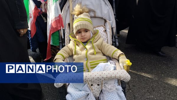 راهپیمایی یوم الله ۲۲ بهمن ماه در شهرستان خلیل‌آباد