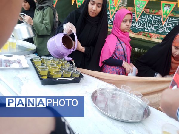 حضور پرشور دانش‌آموزان بیرجندی در اجتماع غدیر