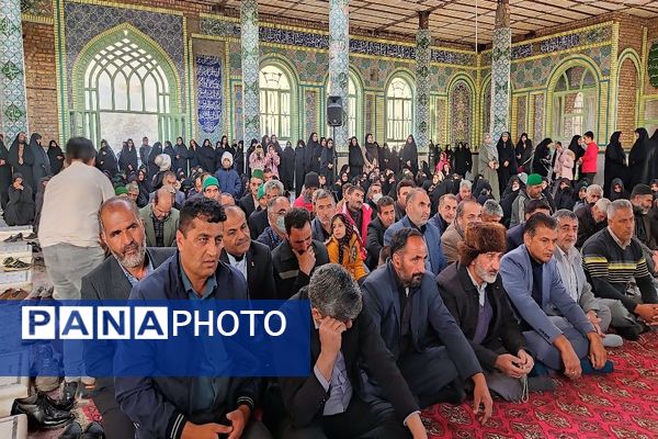 حضور شهید گمنام فاطمی در شهر بار نیشابور