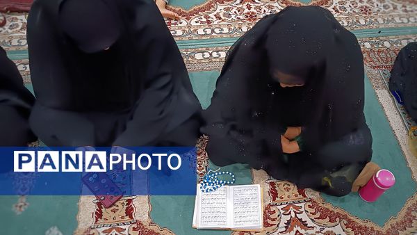  مراسم پرفیض زیارت عاشورا در شب چهارم محرم در مارگون