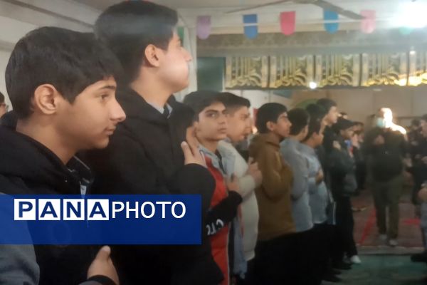 مراسم عزاداری حضرت فاطمه زهرا (س)در دبیرستان هیأت امنایی رازی