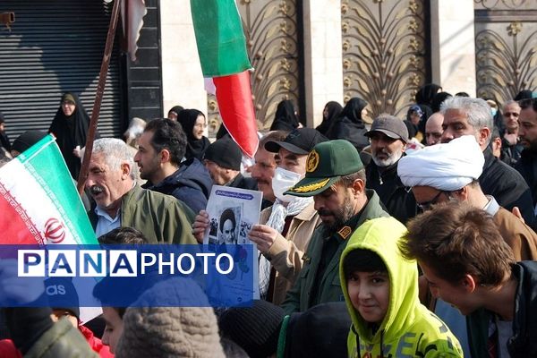 راهپیمایی ۲۲ بهمن در قیامدشت