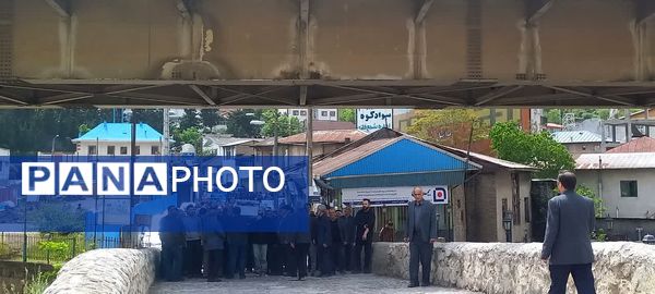 تشییع پیکر جانباز هشت سال دفاع مقدس در سوادکوه