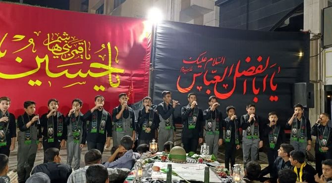 عزاداری سیدالشهدا به میزبانی آموزش و پرورش ناحیه یک شیراز