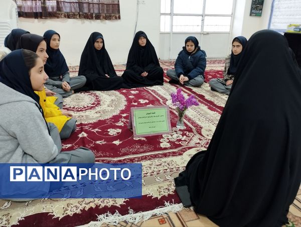 ویژه برنامه گرامیداشت شهادت حاج قاسم در دبیرستان دخترانه رفعت 