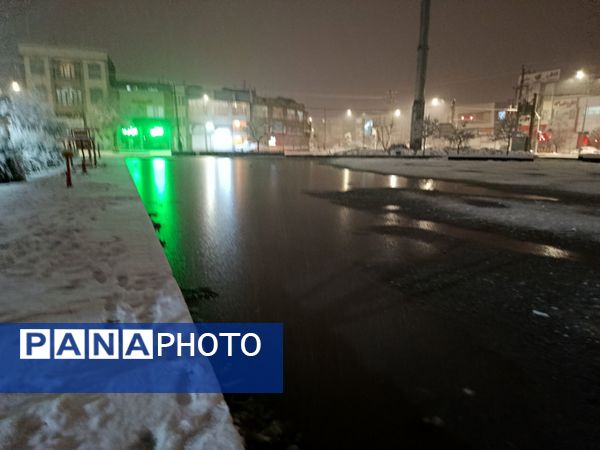 ورود باشکوه زمستان به نیشابور 