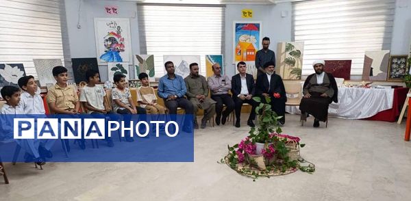 افتتاح نمایشگاه «ماهی پرنده» در مرکز کانون جاسک به مناسبت هفته دولت