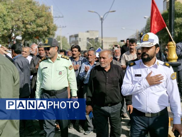 استقبال باشکوه مردم شهرستان از مهمان خاص 